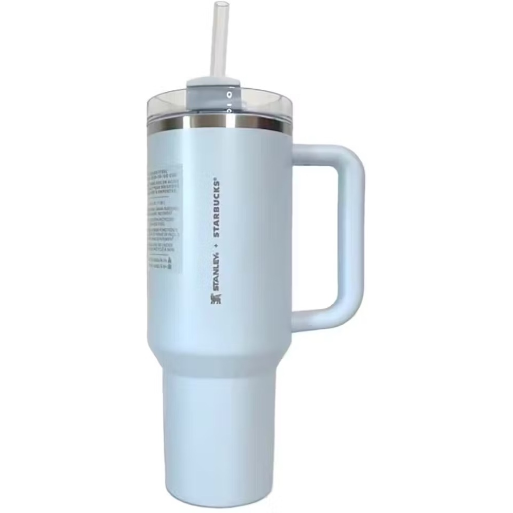 Stanley x Starbucks Spring blue 40oz Tumbler (saves a kitty’s life)